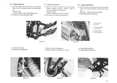 Yamaha DT 250 und 360, RT 1 2 3 F DT1-F DT2 DT3, RT1-F RT2 RT3 Reparaturanleitung Werkstatthandbuch