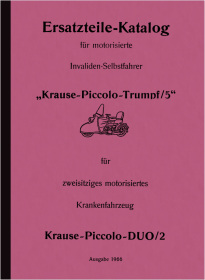 Krause Piccolo Trumpf/5 und DUO/2 Ersatzteilliste