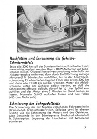 DKW RT 125 and RT 125/2 Operating Instructions Operating Instructions