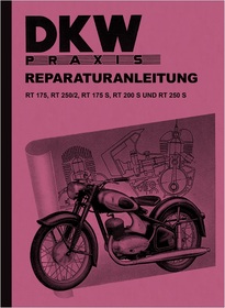 DKW RT 175, 250/2, 175 S, 200 S, 250 S Repair Manual Workshop Manual