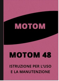 Motom 48 ccm 4-Takt Mofa Moped Bedienungsanleitung Betriebsanleitung Handbuch