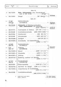 NSU Quick und Quick 52 Ersatzteilliste