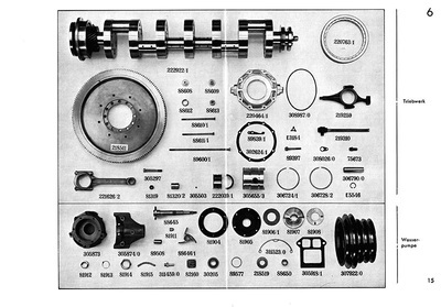 Maybach Motor HL 108 TR - HL 120 TR Spare Parts List Spare Parts Catalogue Parts Catalogue