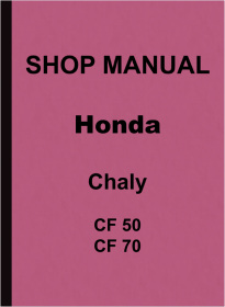Honda CF 50/ CF 70 Edition 1973 Repair instructions