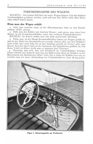 Lincoln V 8-Zylinder V8 5,9 ltr. 1924 Bedienungsanleitung