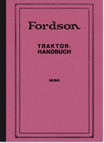 Fordson model N 4380 ccm, 4-cylinder, 4-stroke petrol tractor manual manual