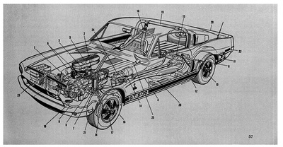 Ford Mustang Shelby Cobra GT 350 500 Owner's Manual Manual