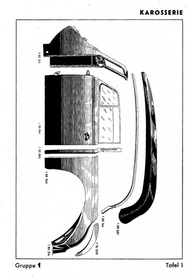 Opel Olympia 1,5l 1951 Ersatzteilliste