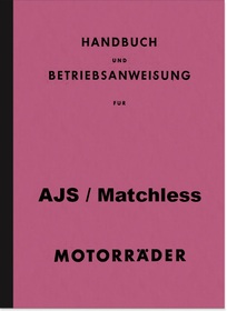 AJS Matchless 1- and 2-cylinder models instruction manual manual