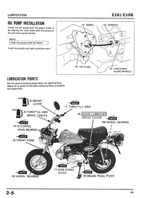 Honda Monkey Z50J Z50G Reparaturanleitung Werkstatt-Handbuch