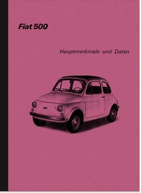 Fiat 500 R 1973 Main features Repair instructions Assembly instructions