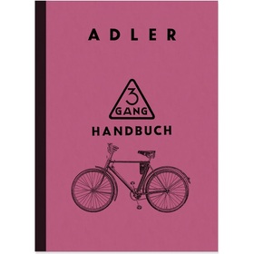 Adler bicycle 3-speed 1935 manual repair manual instruction manual