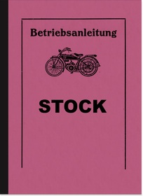 Stock 119 ccm Motorrad Bedienungsanleitung Betriebsanleitung Handbuch