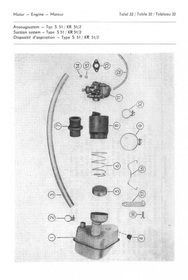 Simson Spare Parts List Mopeds Scooter S 51 KR 51/2 Schwalbe Spatz Sperber Habicht Catalog