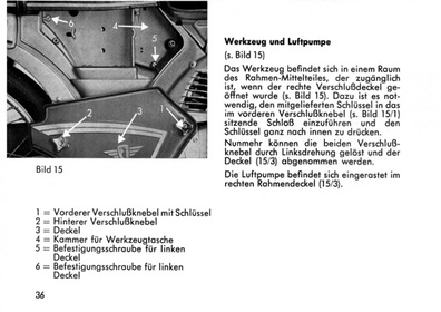 Zündapp C 50 Sport, KS 50, KS 50 Sport and KS 50 Super Sport operating instructions Operating instru