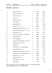 Maico MD 50 MD50 spare parts list spare parts catalog parts catalog