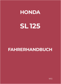 Honda SL 125 Bedienungsanleitung