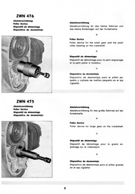 Zündapp KS 600 and KS 601 tools booklet brochure instruction list catalog special tools