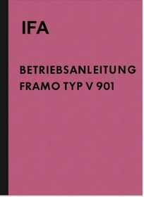 Framo V 901 light truck operating manual operating manual manual