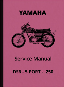 Yamaha 250 ccm DS6 und DS6C Reparaturanleitung
