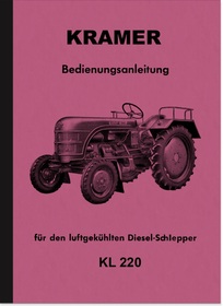 Kramer KL 220 KL220 Bedienungsanleitung Betriebsanleitung Handbuch
