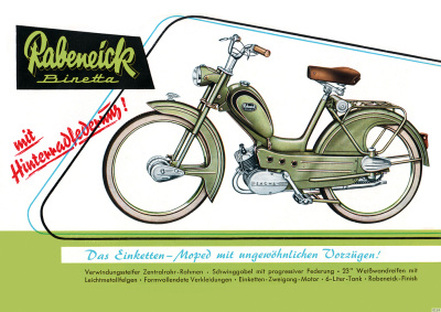Rabeneick Binetta moped Poster Picture