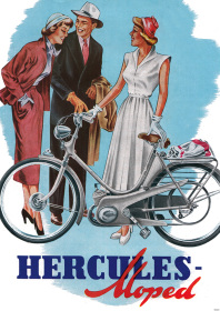 Hercules Moped Mofa Poster