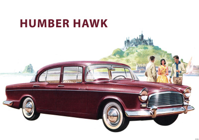 Humber Hawk Poster Plakat Bild Kunstdruck