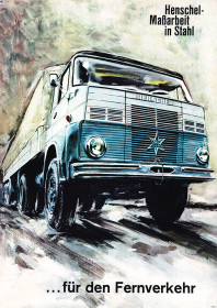 Henschel Commercial Vehicle Truck Poster Picture Art Print