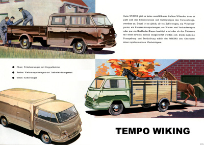 Tempo Wiking van Poster image