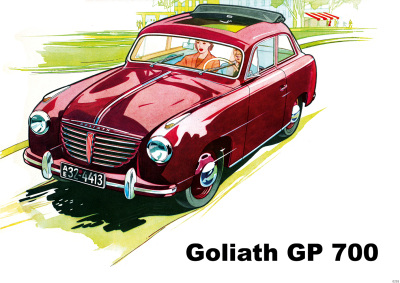 Goliath GP 700 car car Poster Picture