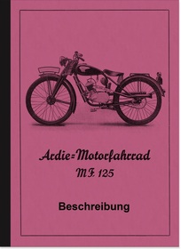 Ardie MF 125 Motorfahrrad Beschreibung Broschüre