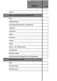 Porsche 356 A Bedienungsanleitung Betriebsanleitung Handbuch