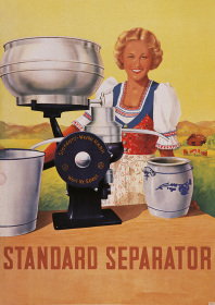 Standard Separator Milchzentrifuge Butterschleuder Poster Plakat Bild