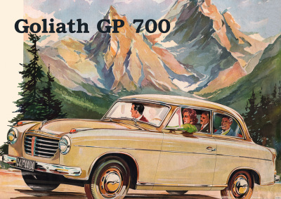 Goliath GP 700 car car Poster Picture