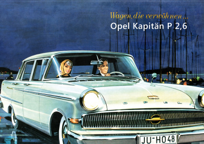 Opel Kapitän P 2,6 Poster