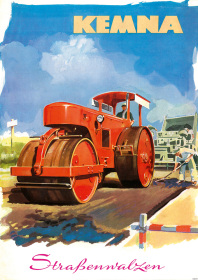 Kemna road rollers roller Poster image