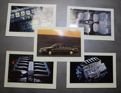 Mercedes 600 SEL V12 Sales Brochure