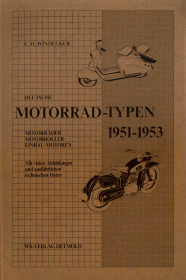 German motorcycle types 1951 to 1953