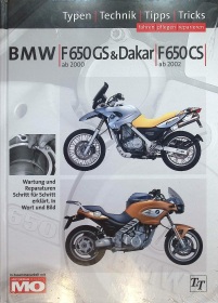 BMW F 650 GS CS Reparaturanleitung Handbuch Wartung