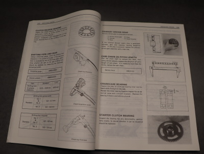 Suzuki GN125 Original Reparaturanleitung Service Manual