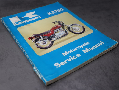 Kawasaki KZ750 Werkstatthandbuch Reparaturanleitung