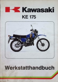 Kawasaki KE 175 Original Werkstatthandbuch Reparaturanleitung