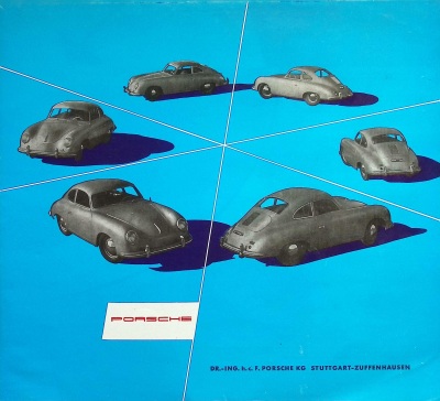Porsche 356 "Circle of Coupés" Sales Brochure