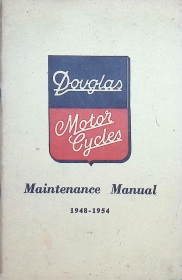 Douglas Motorcycle Wartungsanleitung Reparaturanleitung Mark III IV V Sports Plus 80 90 1948-1954