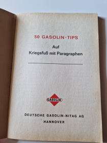 Gasolin Tips: Auf Kriegsfuß mit Paragraphen