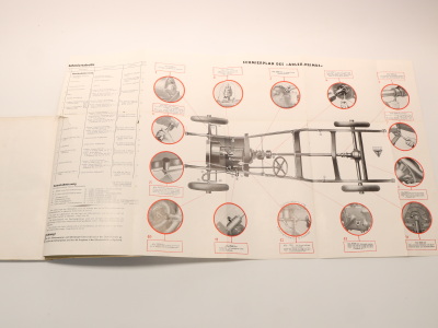 Adler Primus 1,5 und 1,7 Liter PKW Original Handbuch Bedienungsanleitung NR. 640/3 von 4/1935