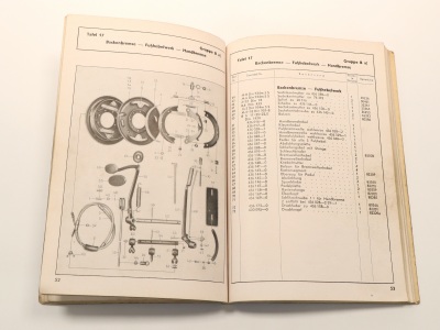 IFA PKW Typ F8 F 8 Original Ersatzteilliste Teilekatalog