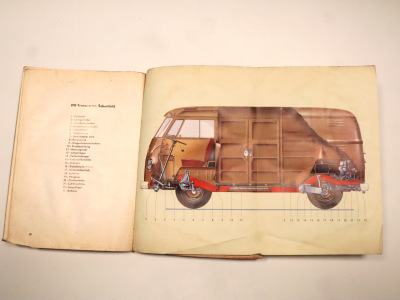 VW T1 Transporter Bus Bulli Original Bedienungsanleitung Handbuch 1960