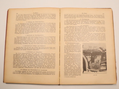 Die Kraftfahrzeuge und ihre Behandlung - Verlag H. Killinger Nordhausen 1925